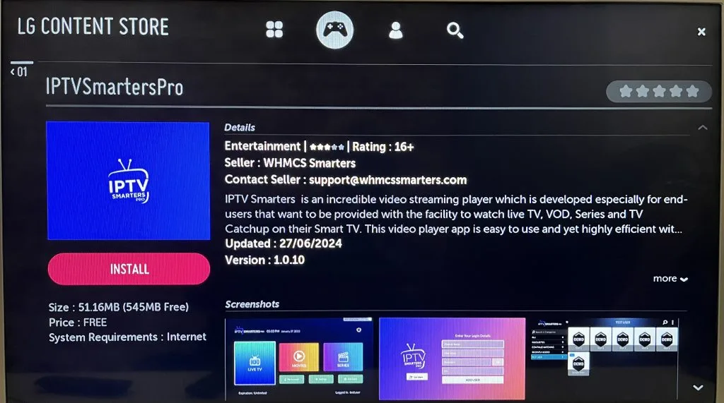 IPTV SMARTERS PRO