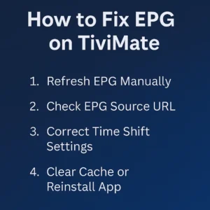 Fix EPG 